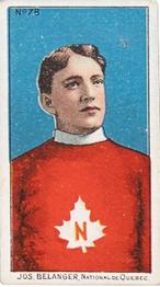 1910 Imperial Tobacco Lacrosse Leading Players (C59) #78 Joseph Belanger Front